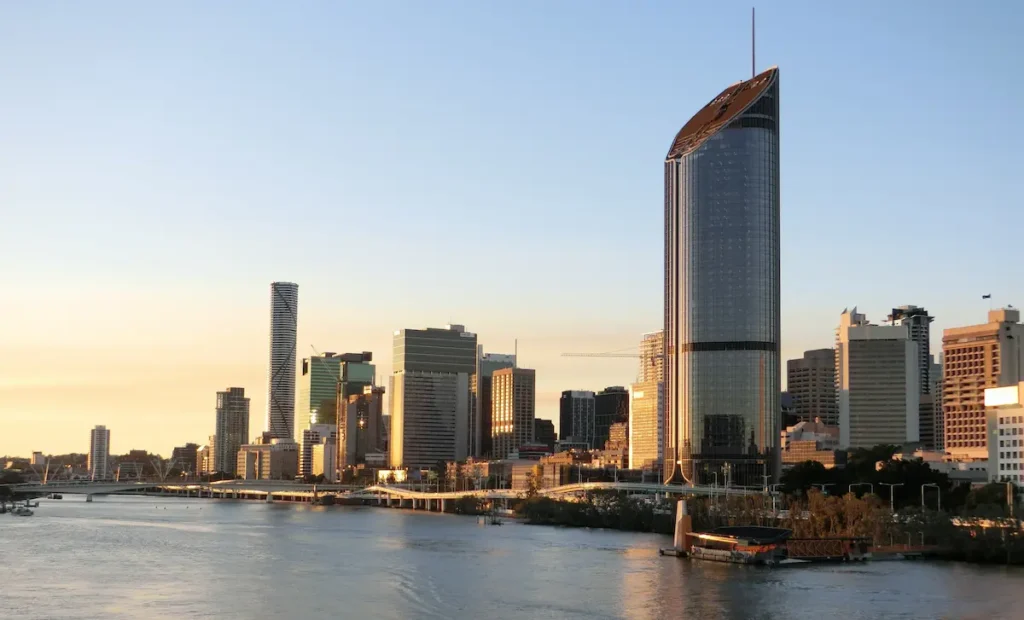 Brisbane CBD river view