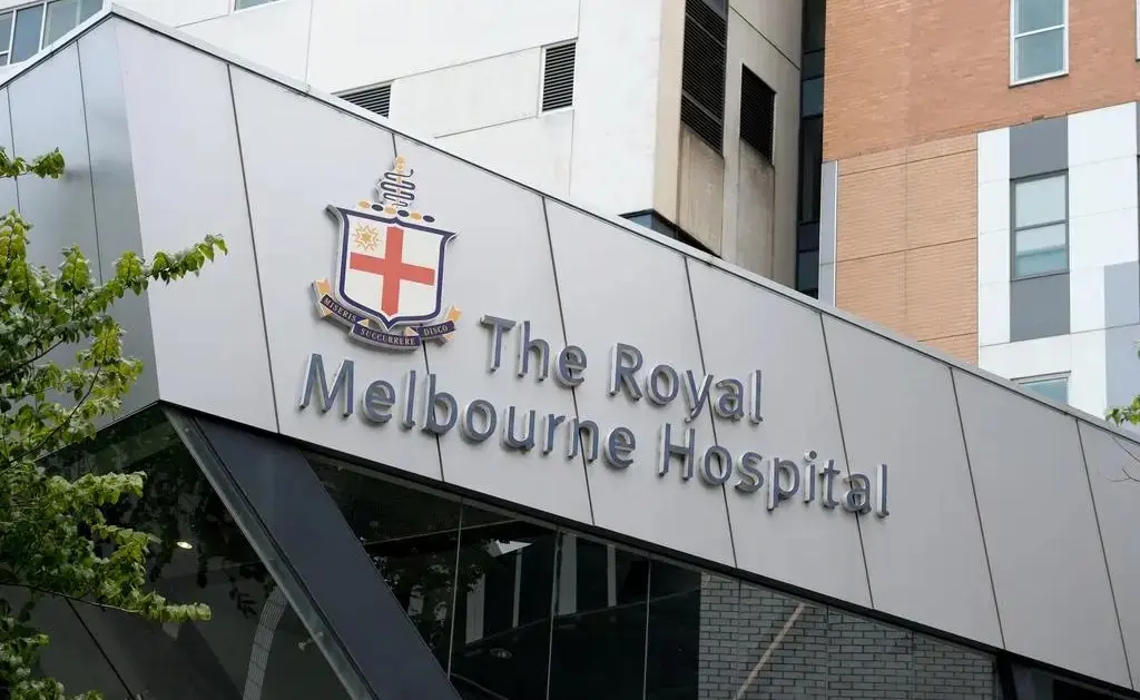 The Royal Melbourne Hospital Main Entrance