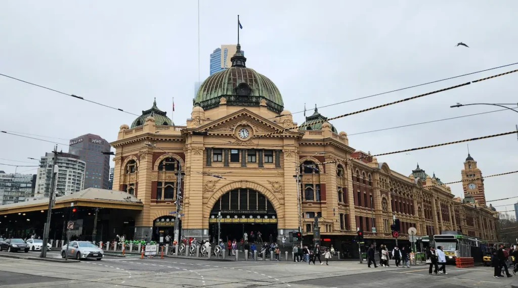 Flinders Street station in Melbourne