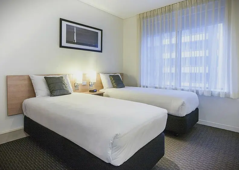Guest room at ibis Melbourne Hotel & Apartments